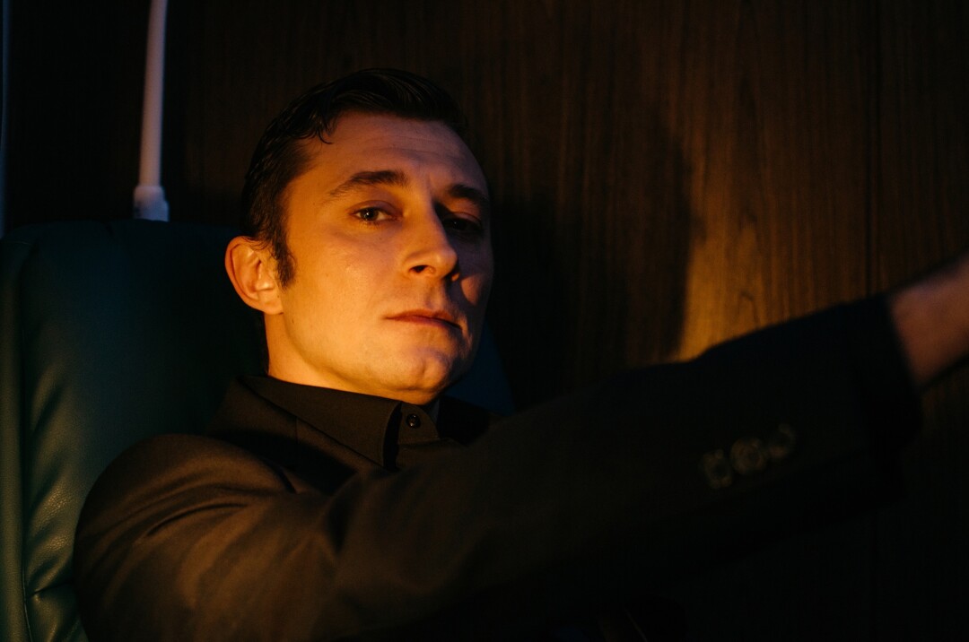 Константин Шелягин, исполнил роль «Человека в черном»