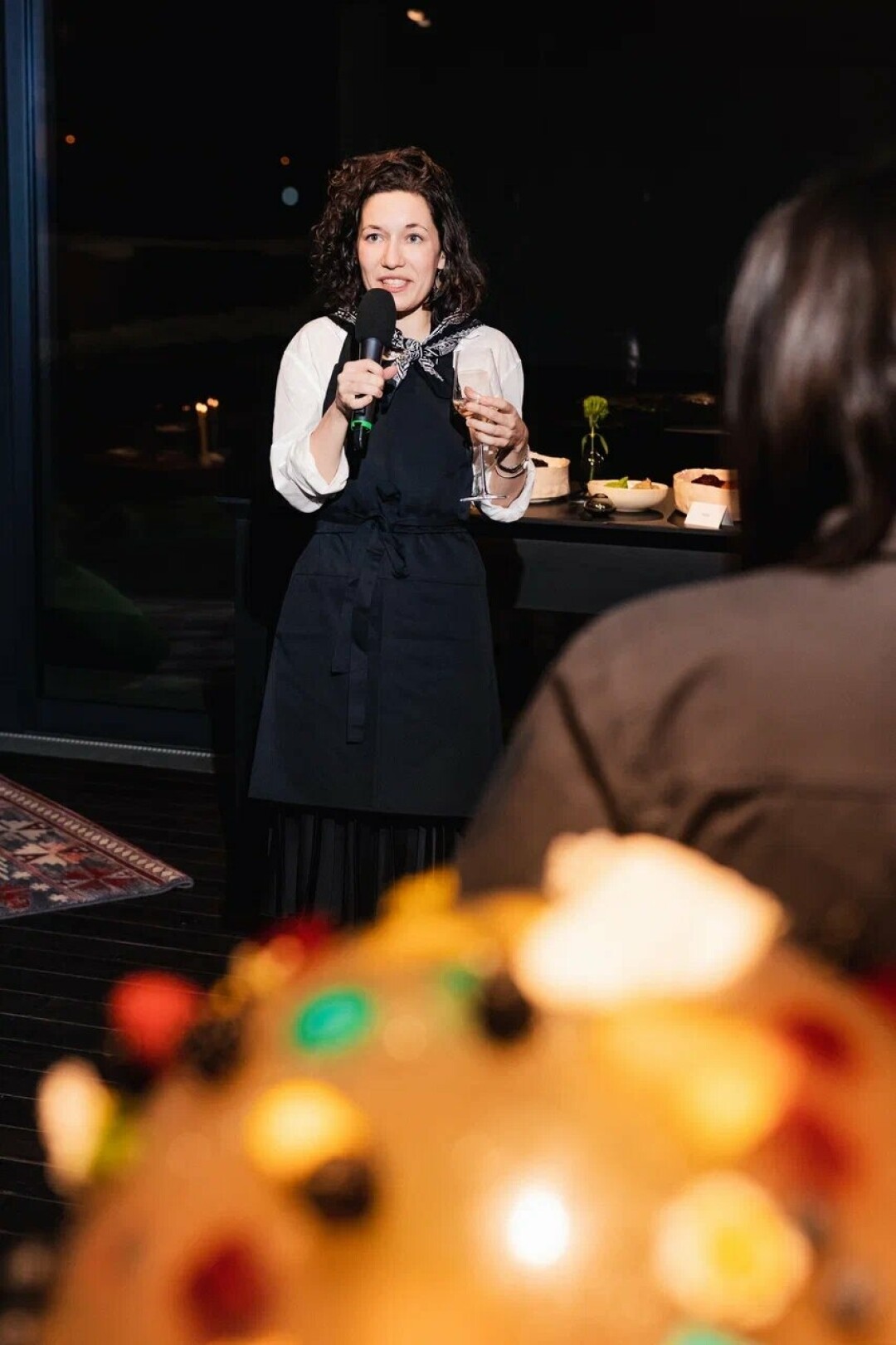 «Ужин. Музей ощущений». В рамках конференции посвященной инклюзивным практикам в музее современного искусства GARAGE. 2022.