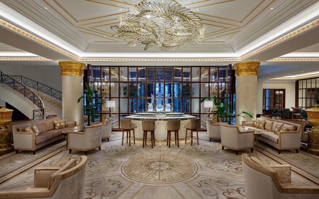 Champagne Bar в лобби отеля