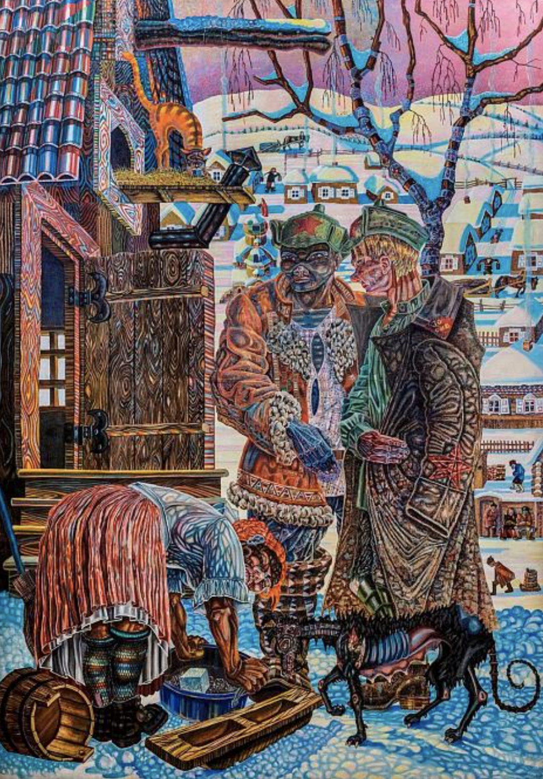 Юрий Хржановский. Сибирские партизаны. 1927.