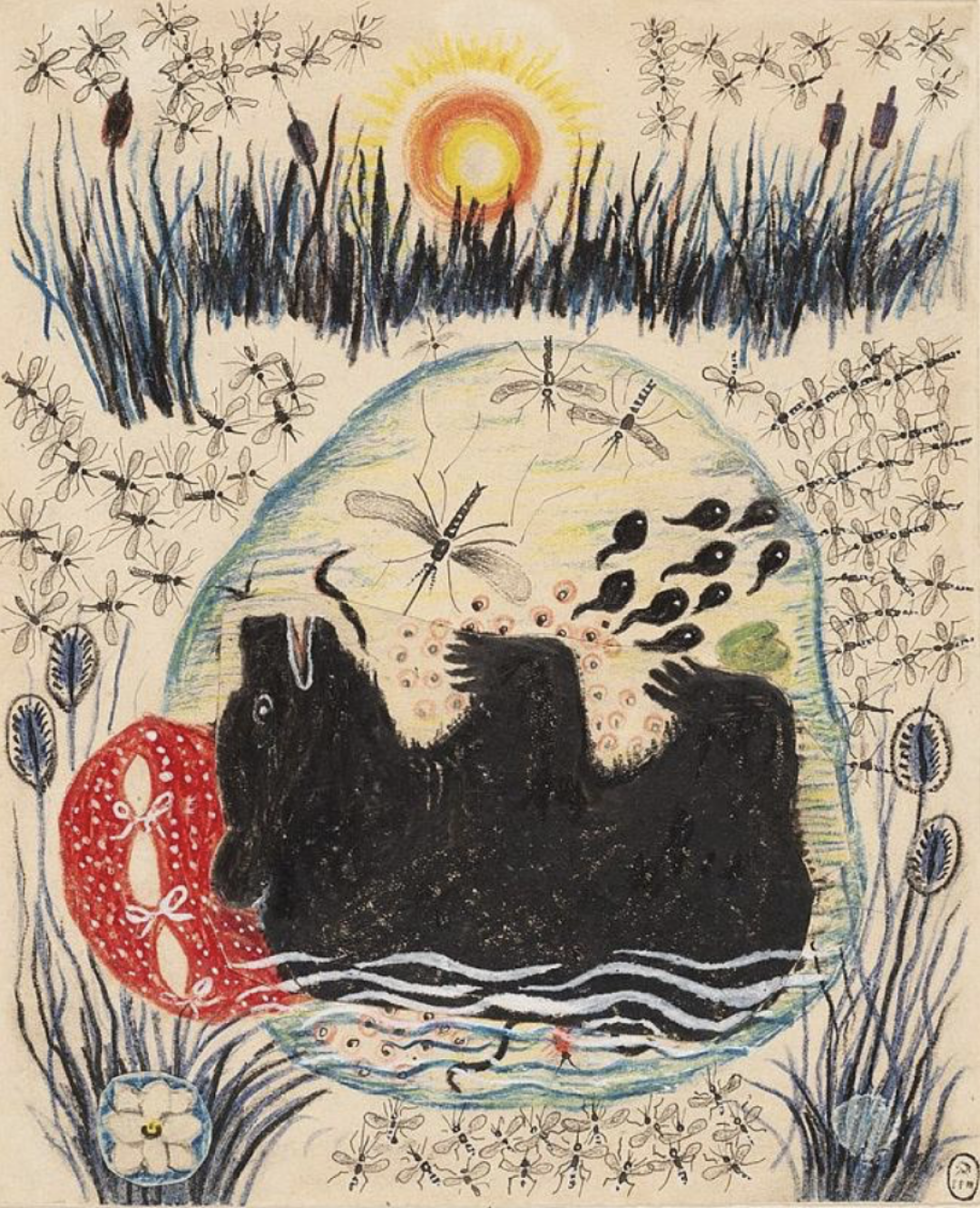 Юрий Васнецов. Иллюстрация к книге Д. Мамина-Сибиряка «Аленушкины сказки». Свердлгиз. 1935.