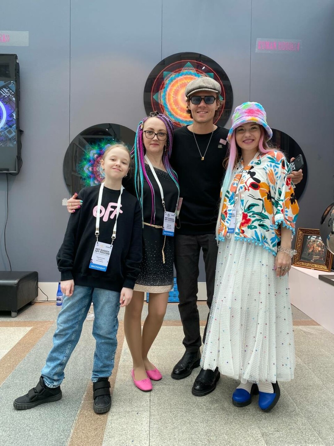 На выставке Art Russia 2023