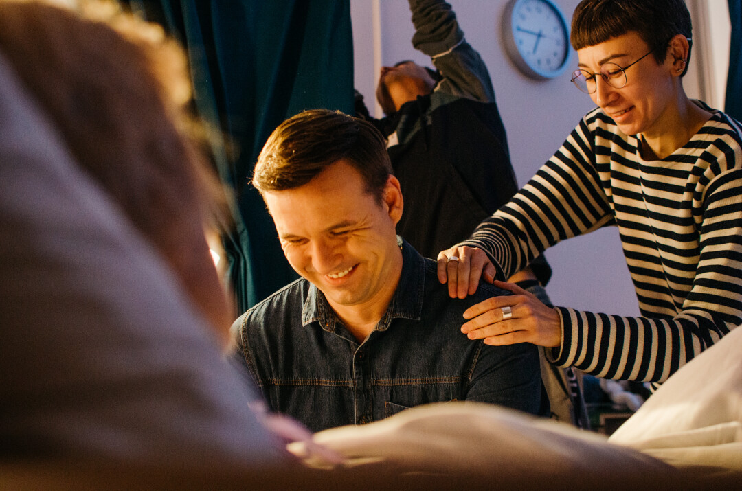 Актер Руслан Катеринчук, художник-постановщик Булат Байназаров, художник по костюмам Дина Кобзева