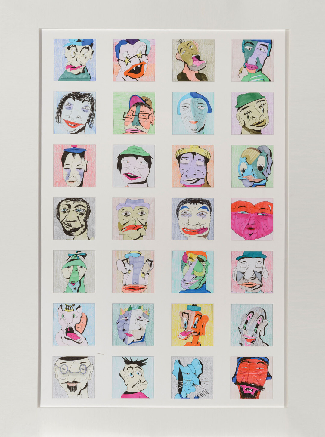 Максим Има (Петербург). «Пора бы уже удалить их из друзей», 2022. Бумага, маркер, линер