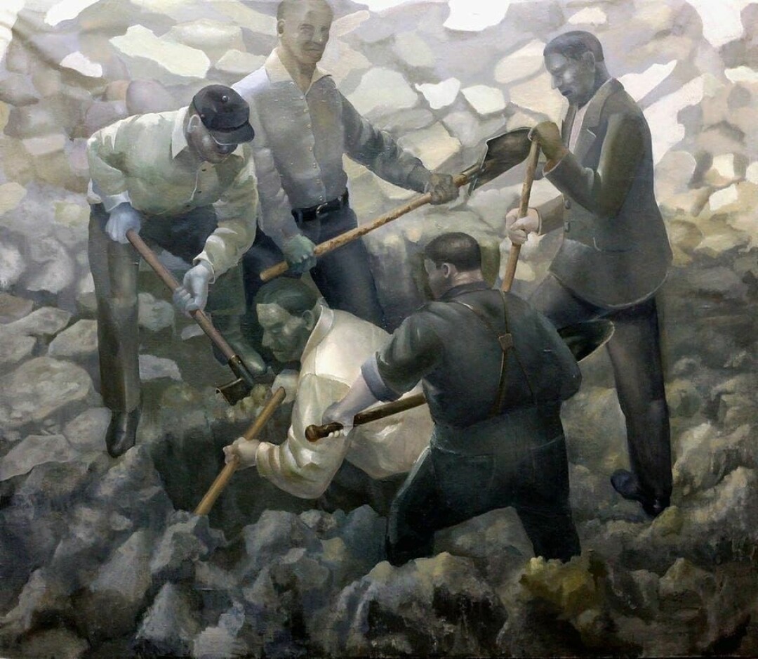 Работа Алексея Семичева и Андрея Кузьмина