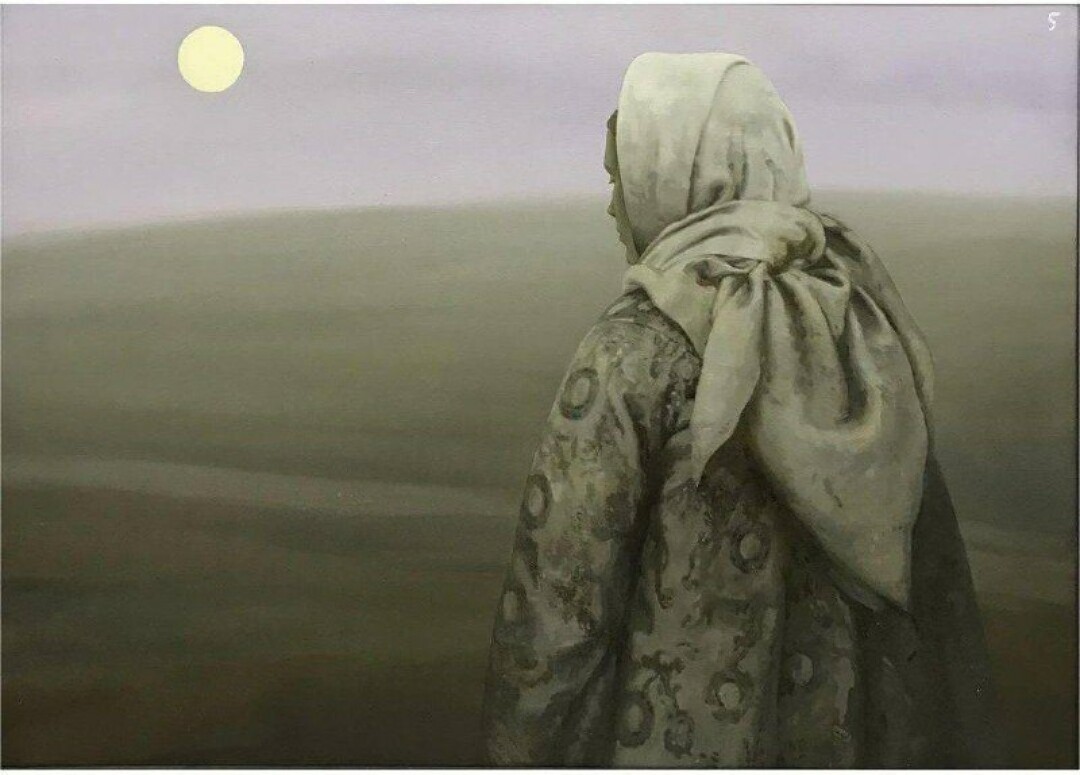 Полина Нежданова, «Оба Ивана ушли на промыслы», Правая часть диптиха, 2021 год