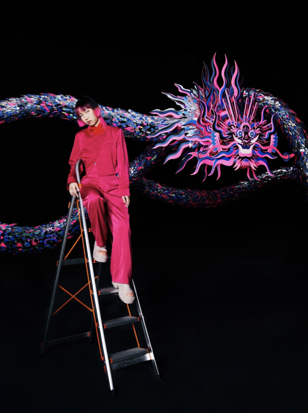 Художница Чэн Фен Ван