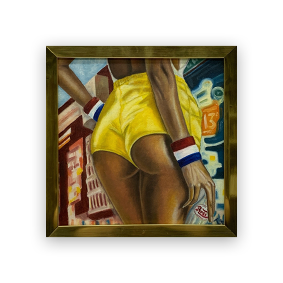 Скибина Инна, «Поколение Пепси» Холст на картоне, масло, 20х20 см, 2022 г. Творческий путь художницы из Тольятти начался с полуторагодичного курса