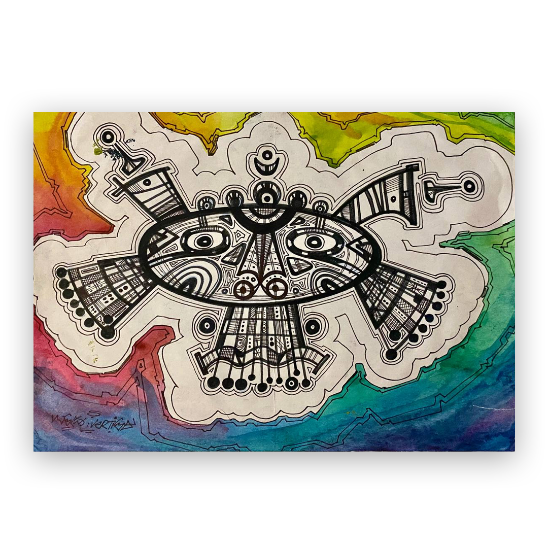 Денис Вертиго, «Взгляд фантазии» Основная тема работ обладателя диплома искусствоведа и самарского уличного художника Дениса Кандалина, который