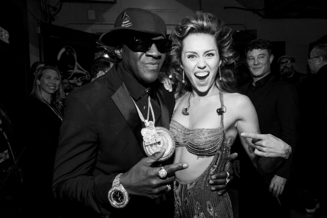 Майли Сайрус и Flavor Flav