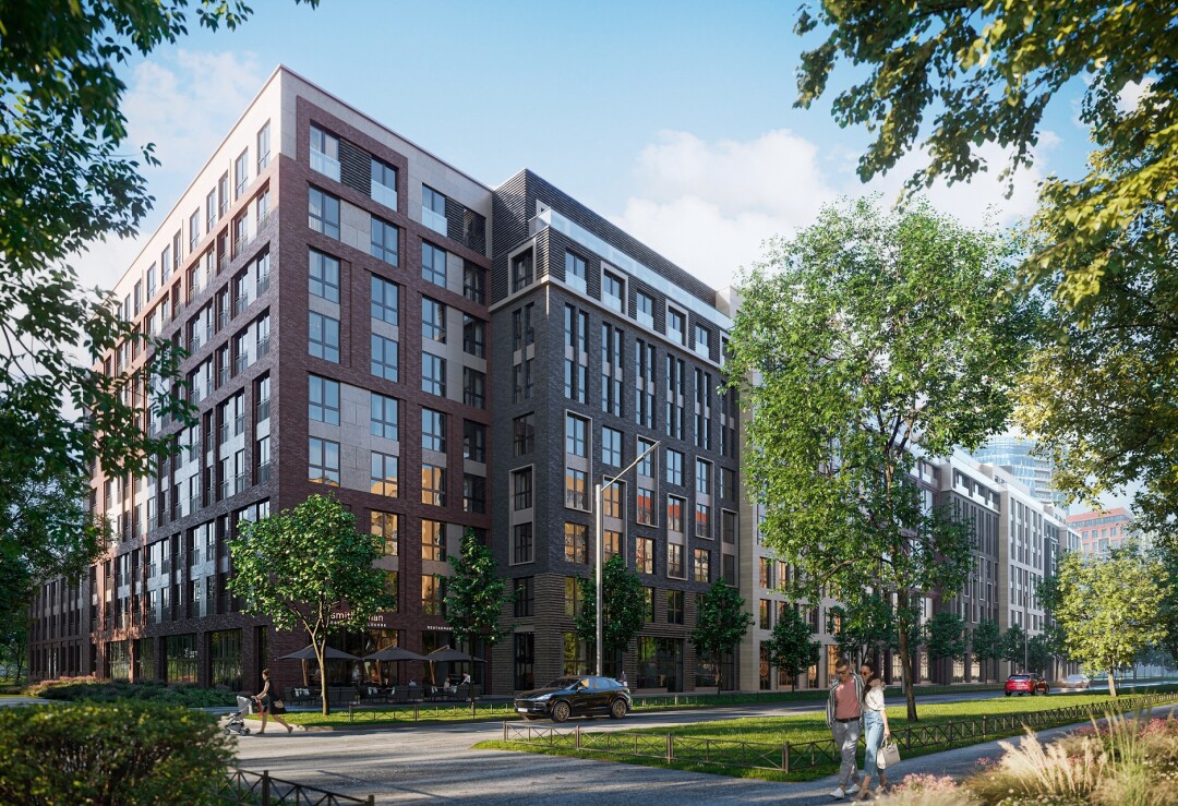 Комплекс «Малоохтинский, 68» на правом берегу Невы