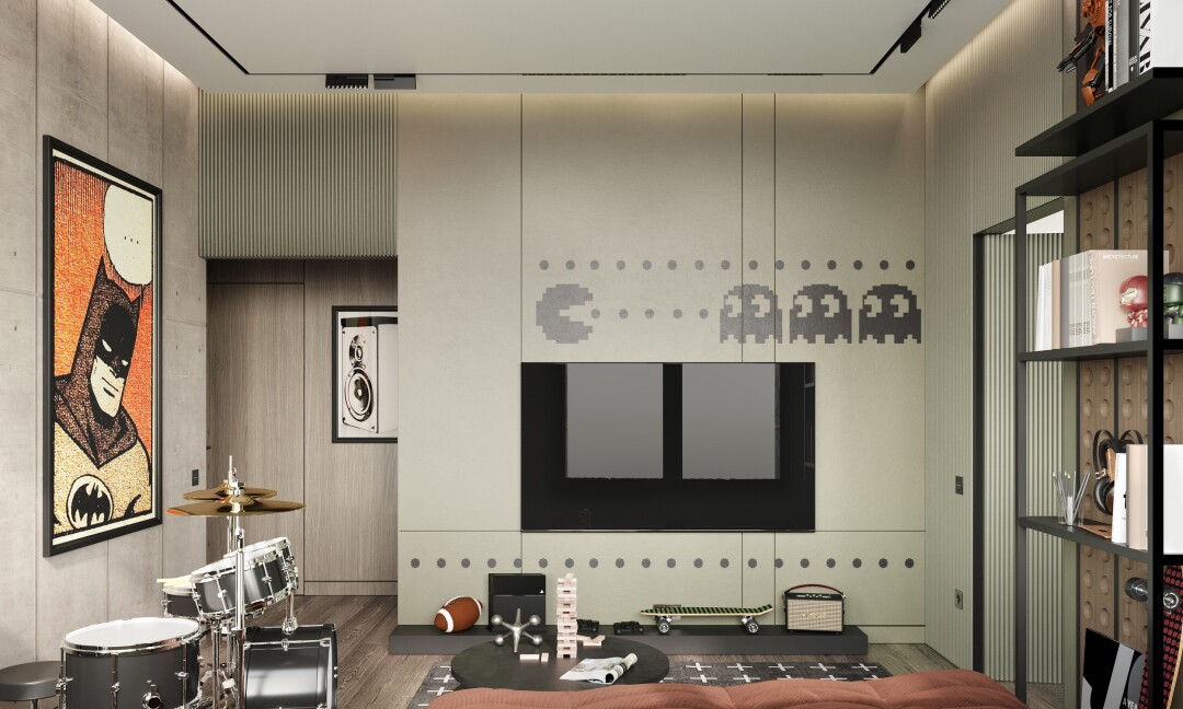 Детские гостиные в квартирах комплекса «Малоохтинский, 68» на правом берегу Невы