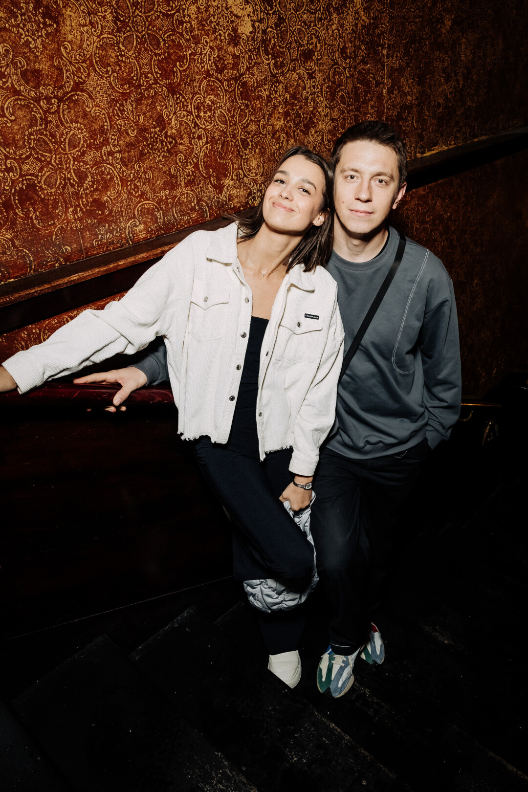 Денис Прытков со спутницей