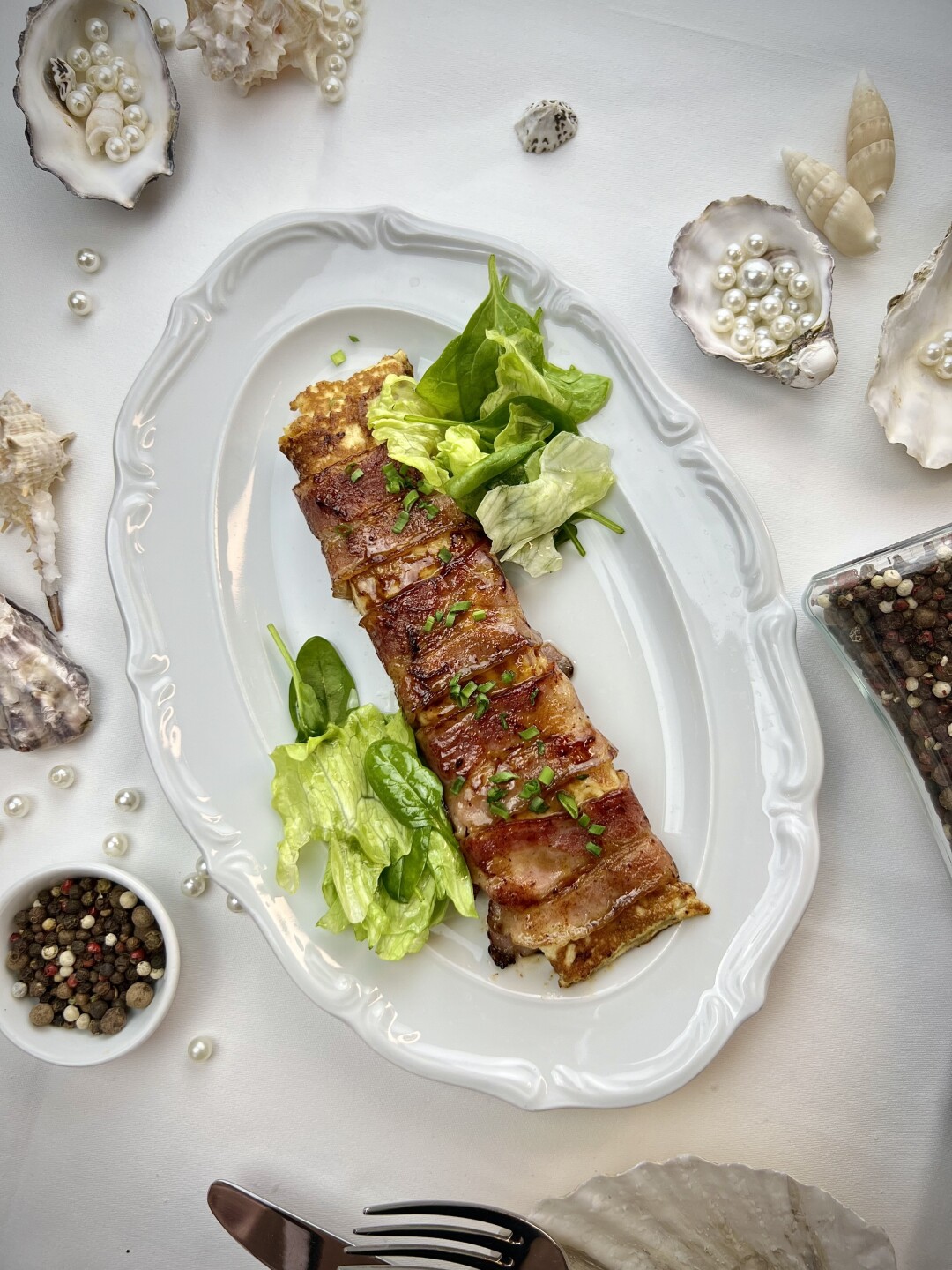 Омлет в беконе