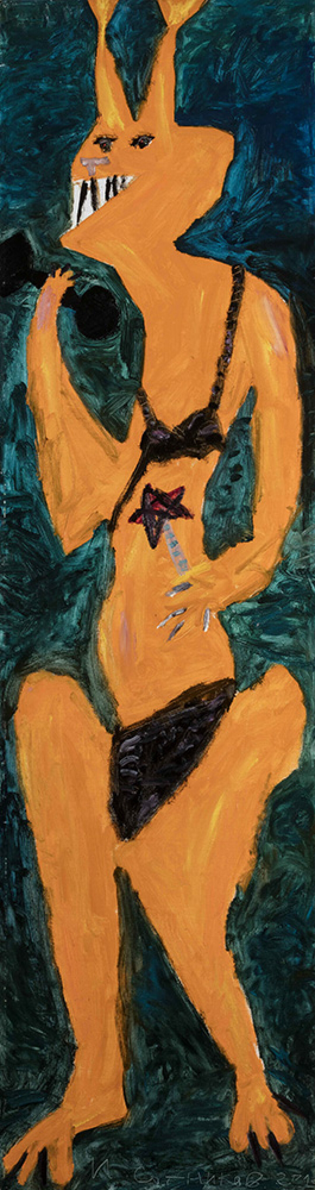 Иван Сотников, из цикла «Битва с белочкой», 2013 год