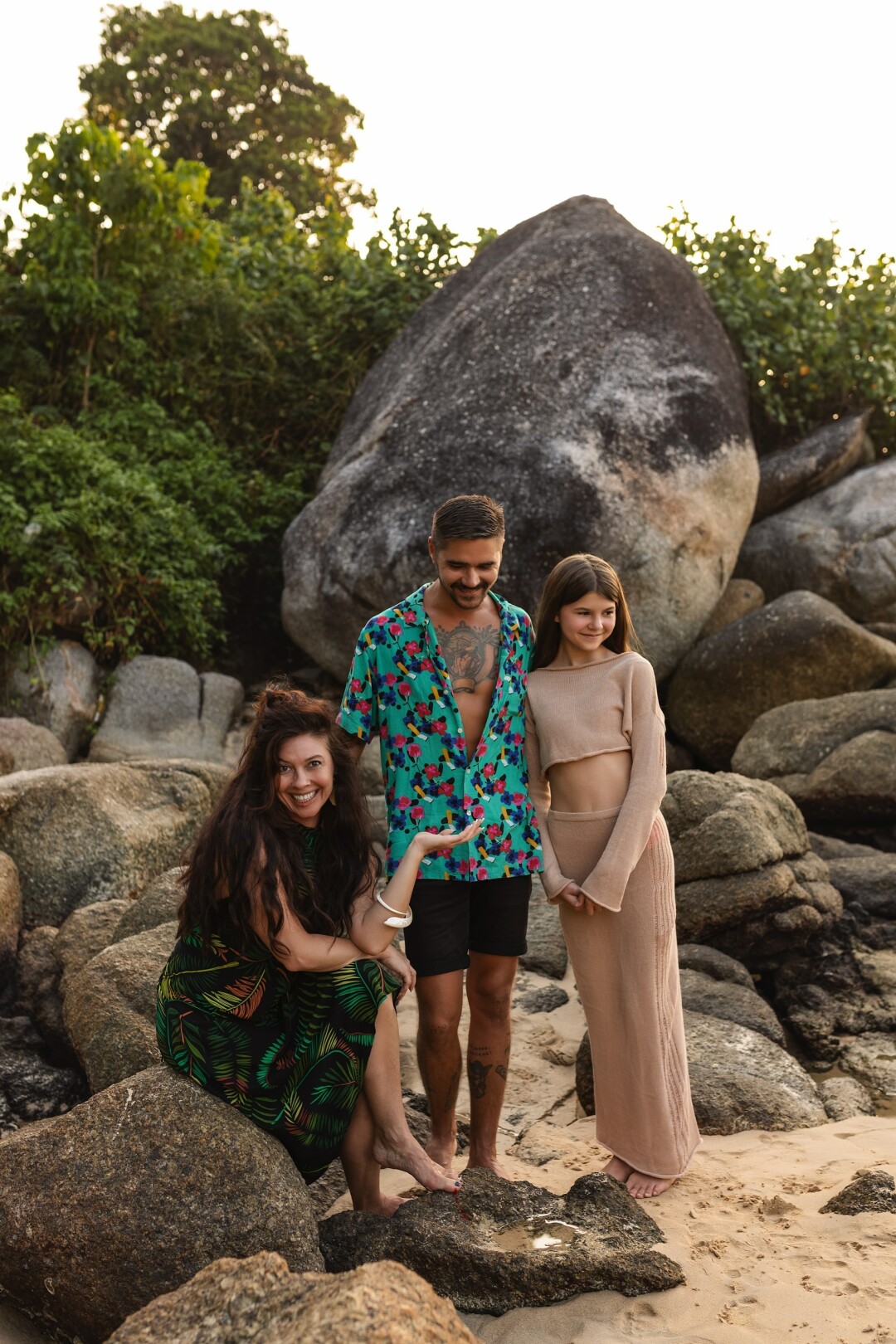 Юрий и Анна Музыченко с дочкой