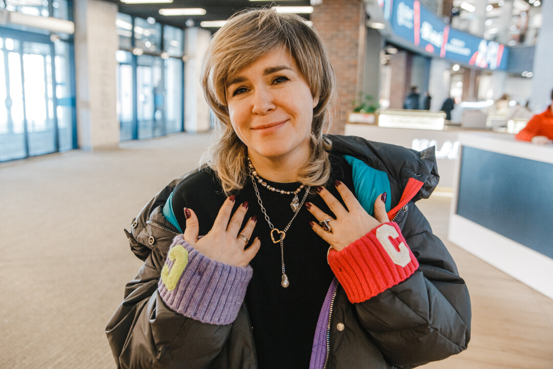 На Татьяне: пуховик No Name, джинсы No Name, ботинки UGG