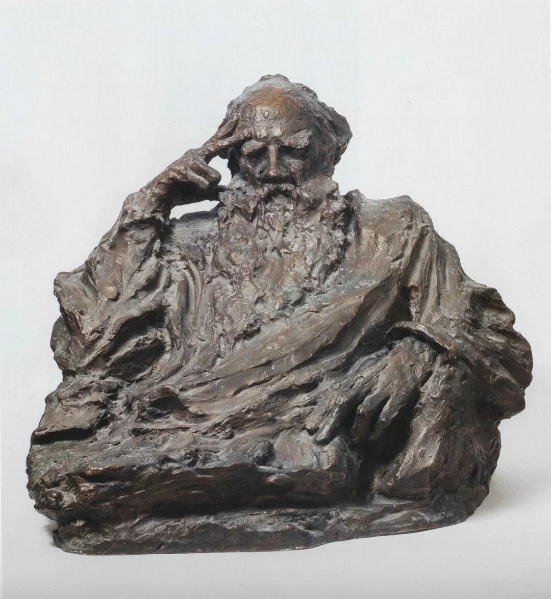 Анна Голубкина, «Портрет Льва Николаевича Толстого», 1927 год