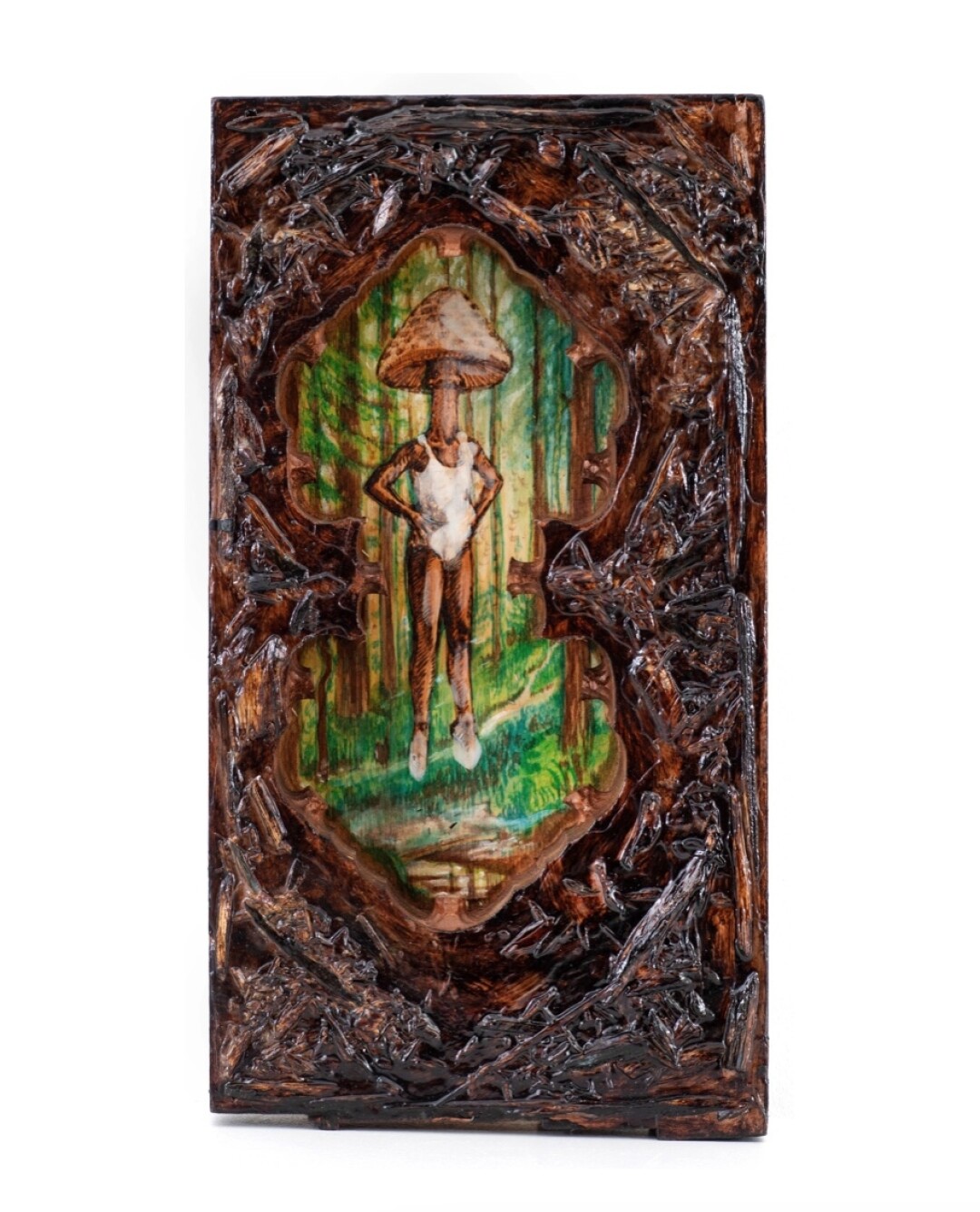 Фёдор Хиросигэ, «Левитация в шишкинском лесу», 2022 год