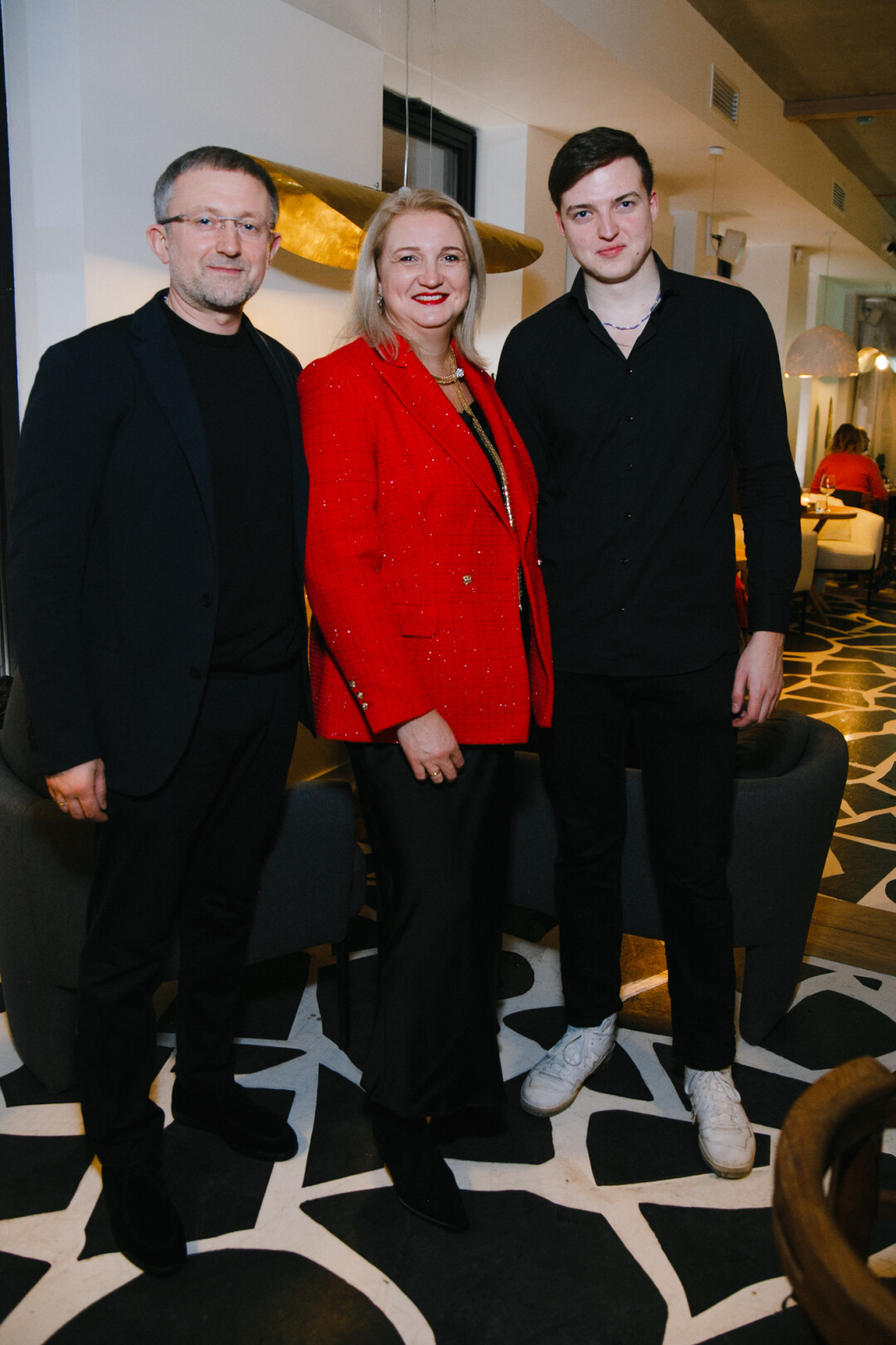 Сергей, Елена, Евгений Вороновы