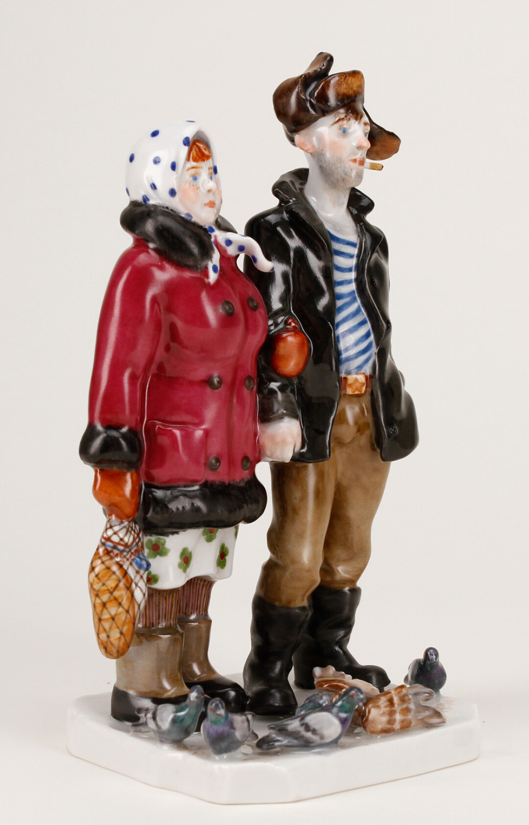 Скульптура «Голубчики», коллаборация ИФЗ и художника Анатолия Белкина