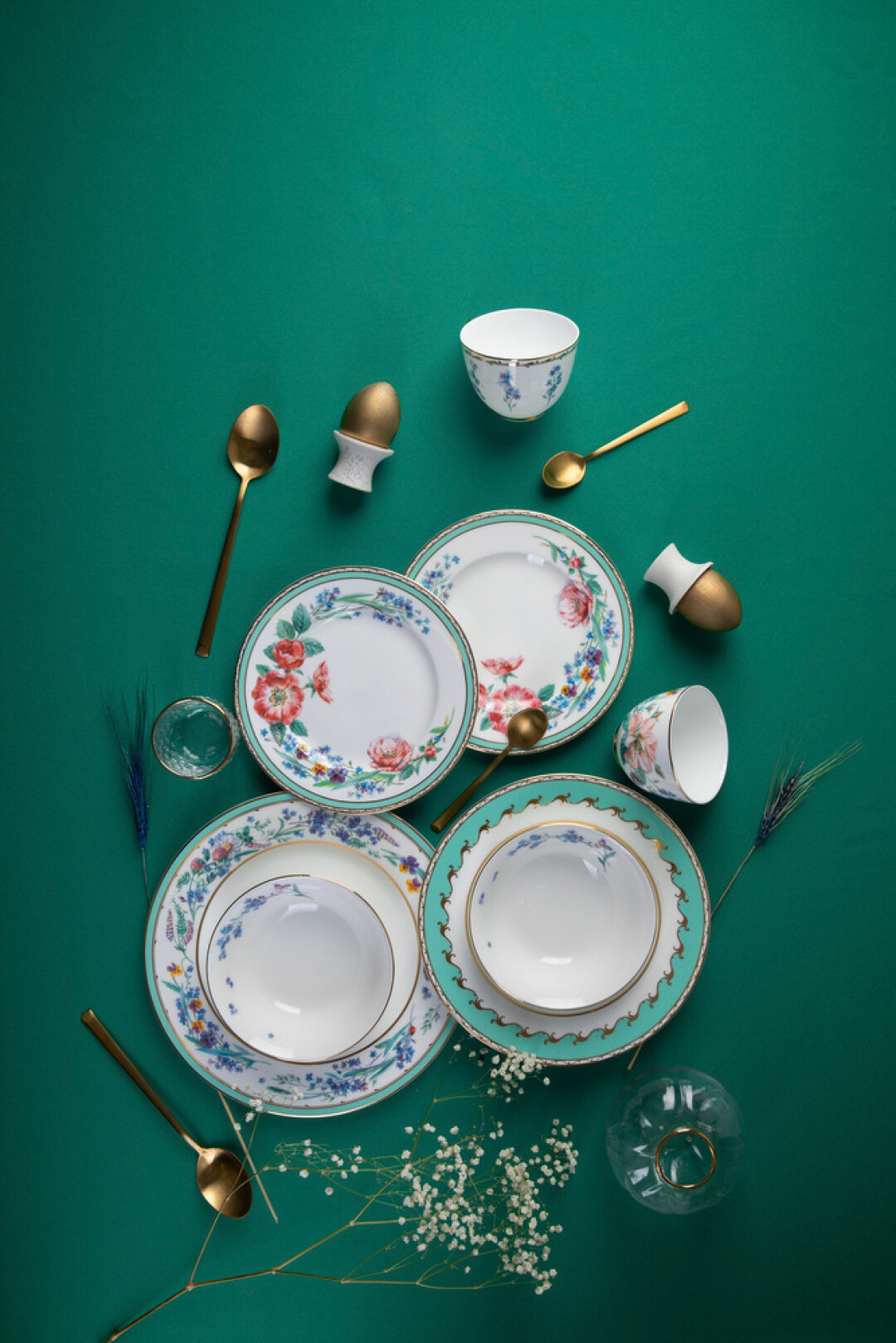 Сервиз «Улыбка флоры», автор Светлана Козлобродова