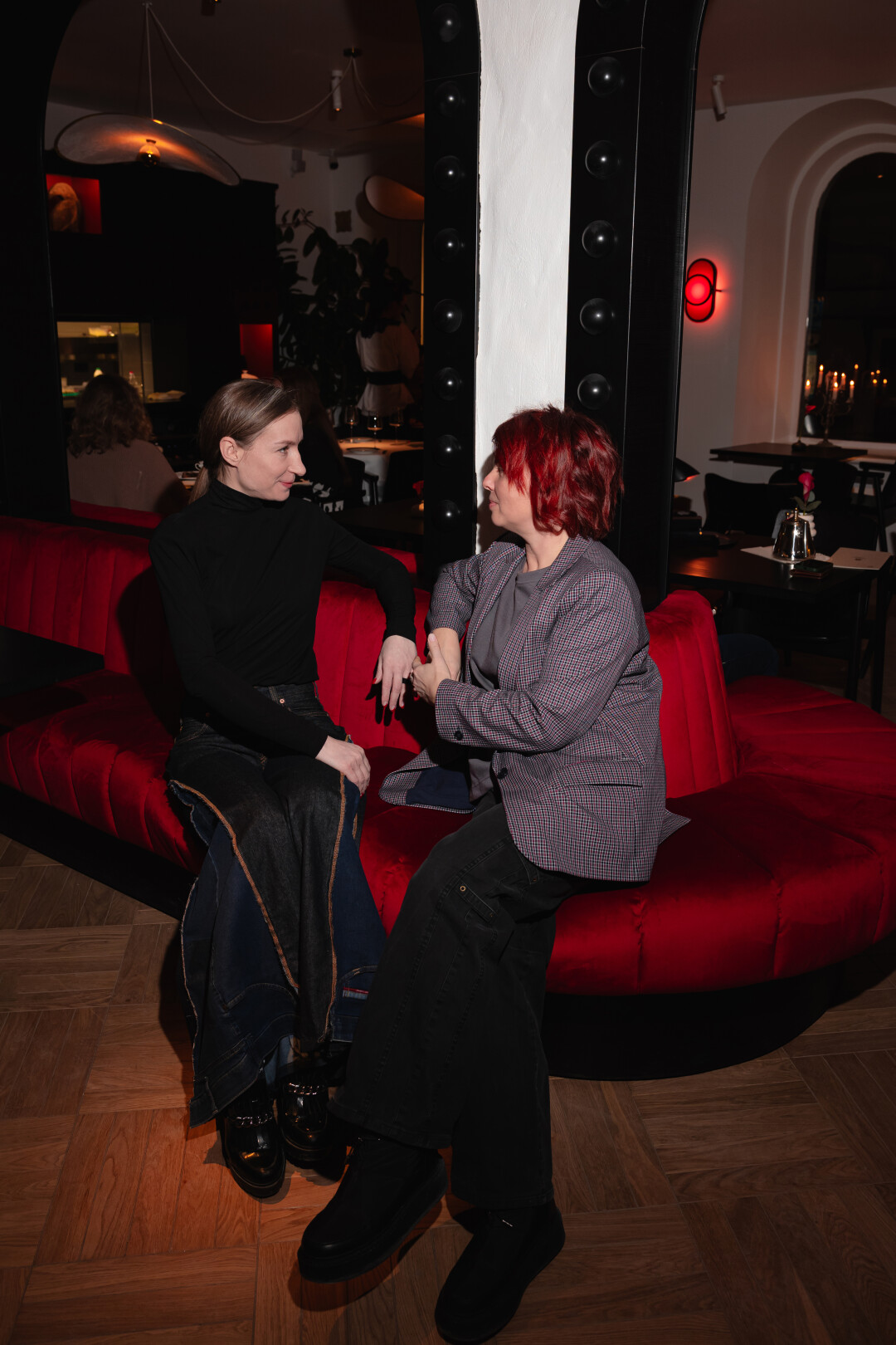 Алена Зобова и Илона Лапшина