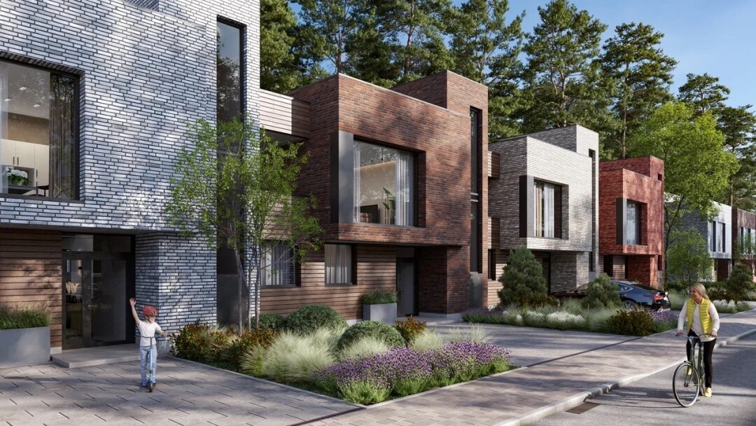 Урбан-виллы «Моменты. Репино» на берегу реки Сестры