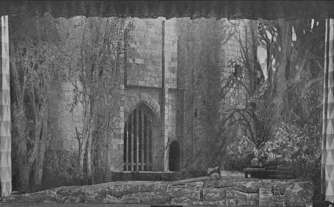 Александр Шервашидзе, декорации к спектаклю «Тристан и Изольда», 1909 год