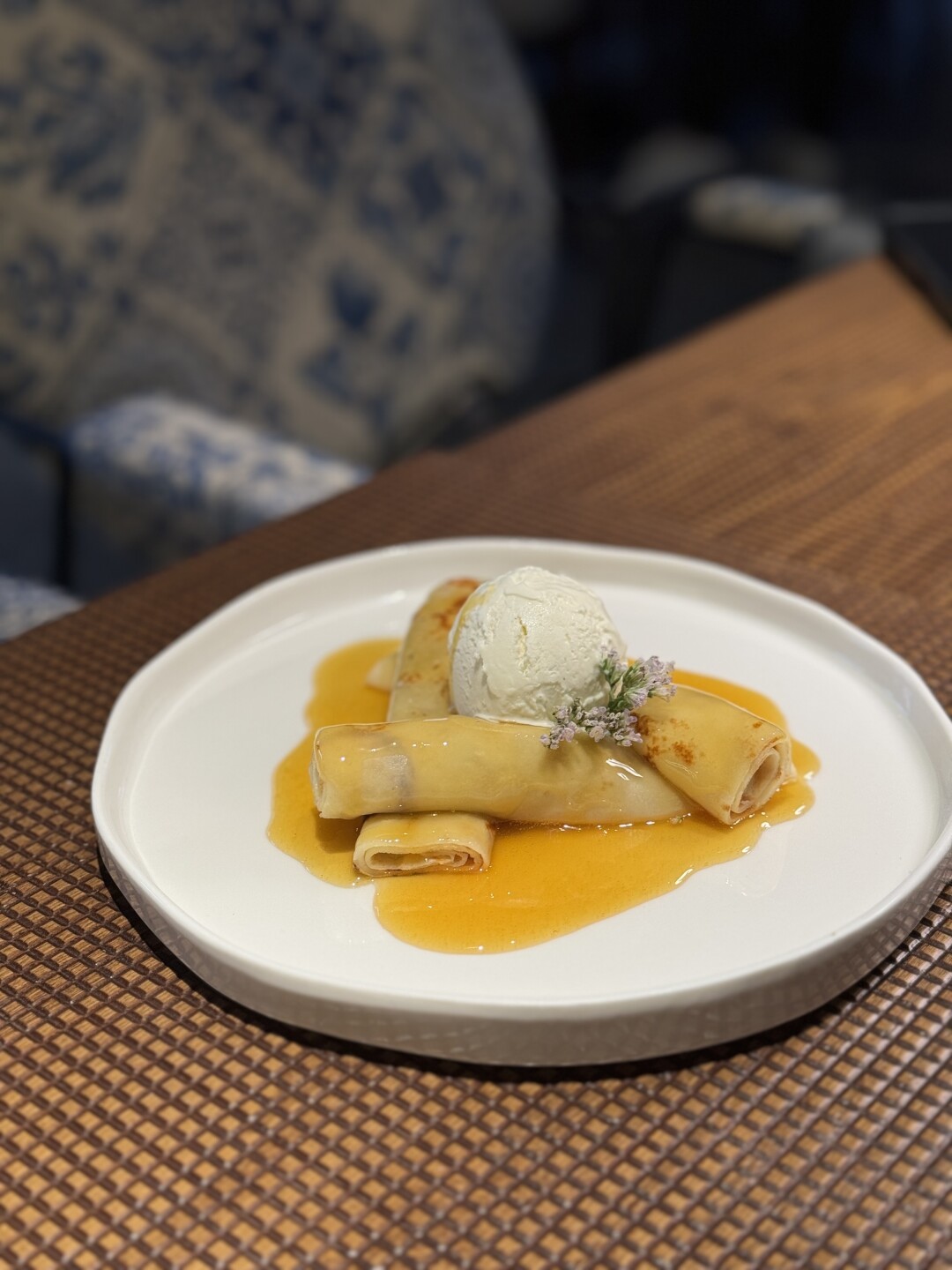 Креп Сюзетт с домашним мороженым в «Доме Третьяковой»