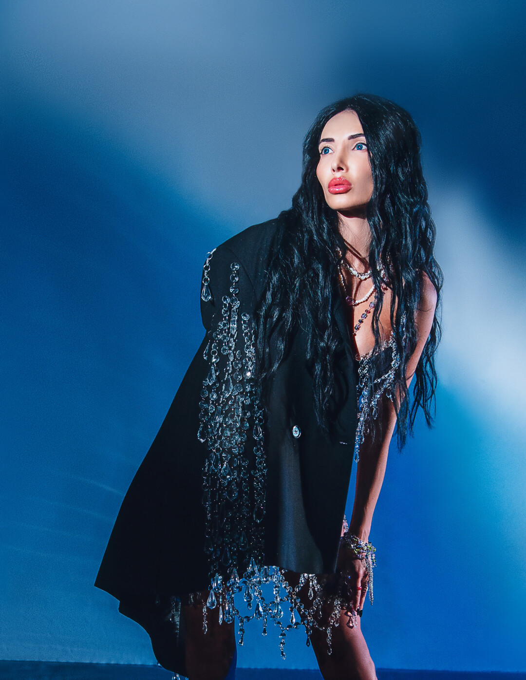 КРИСТИНА ПОПОВА Кольца, чокер, браслеты BAIKAL MURANO