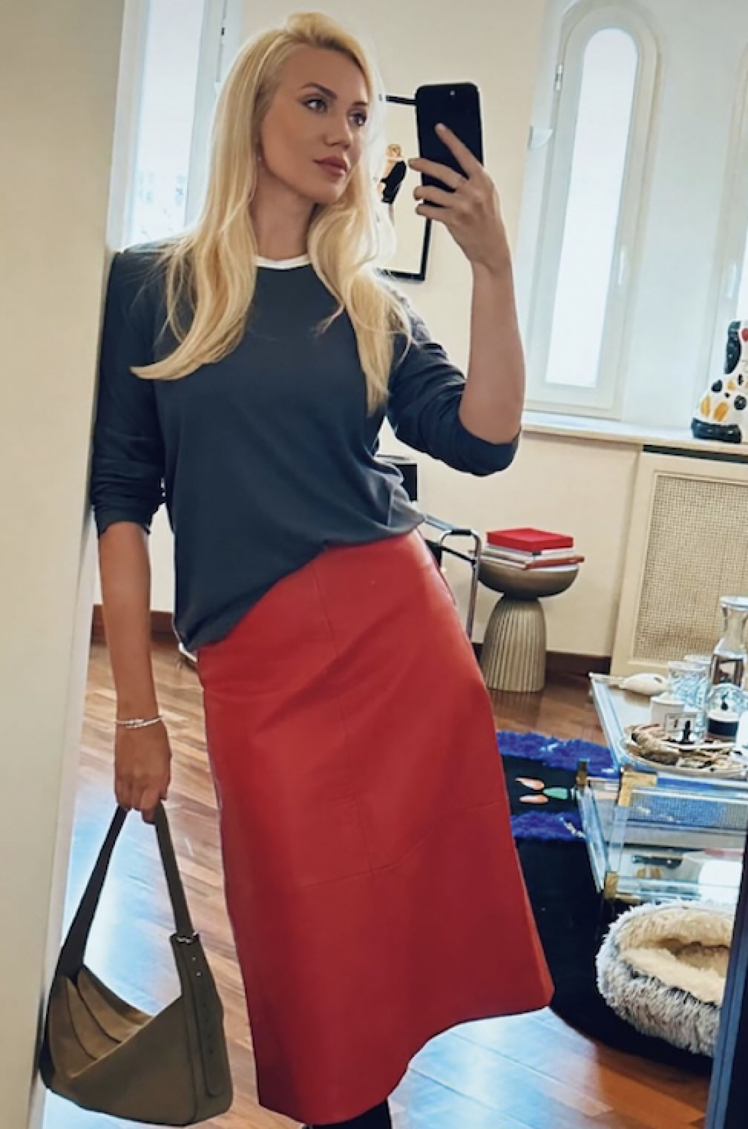 Елена Крыгина c cумкой Misa Bags