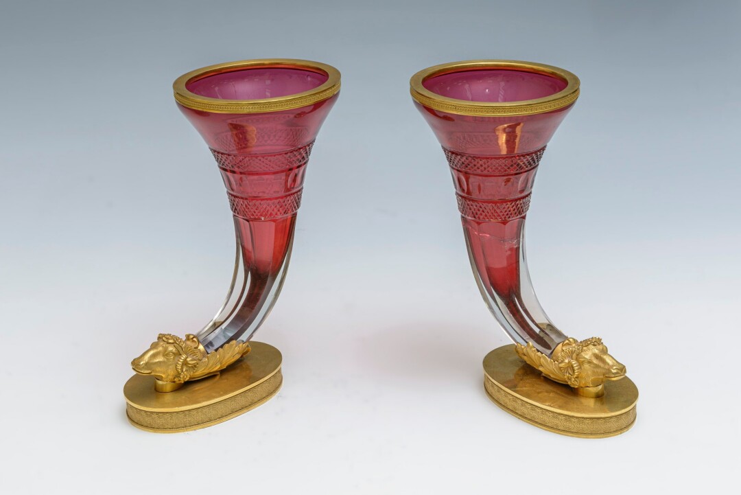 Ваза-ритон, Императорский стеклянный завод, 1820-е годы