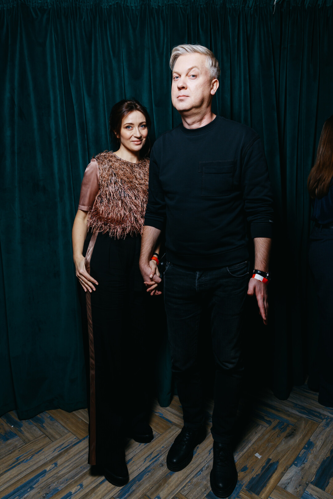 Сергей Светлаков. с супругой