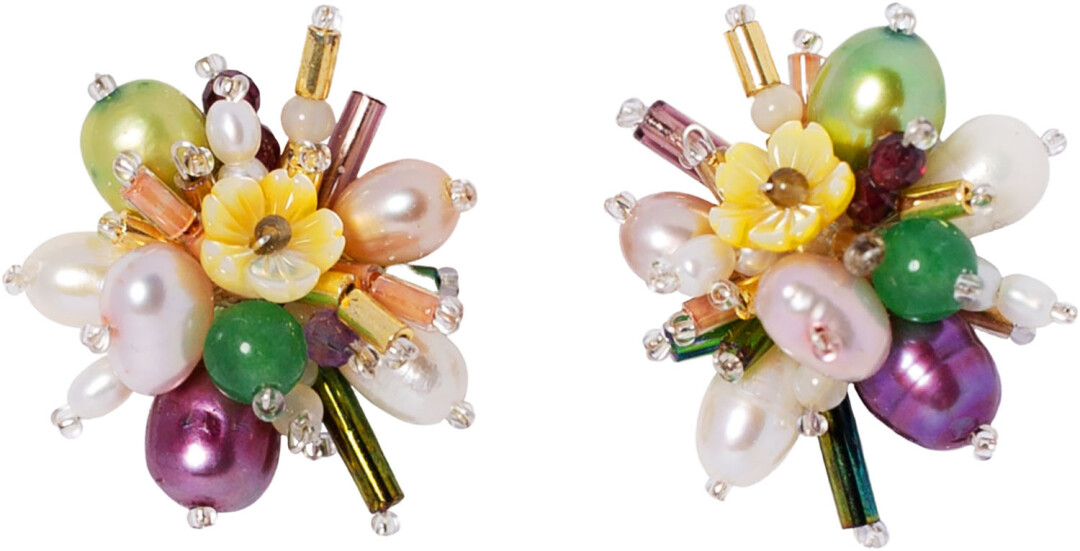 Серьги-букеты Manefa, 10 000 руб.