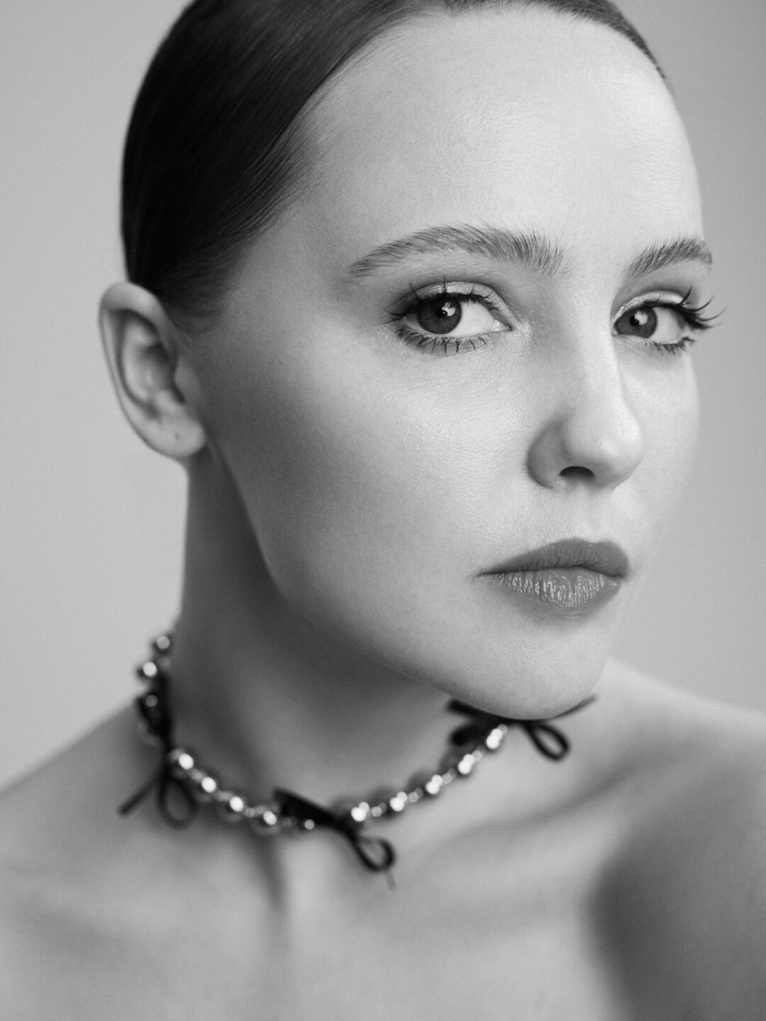 На Юлии: колье Aqua (Poison Drop)