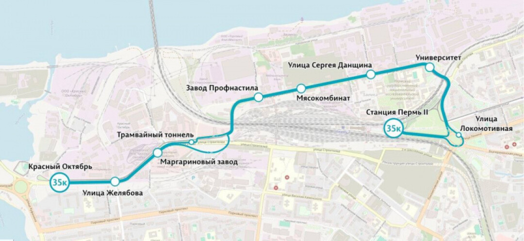 Так будет ходить автобус, который запустят вместо трамвая №3