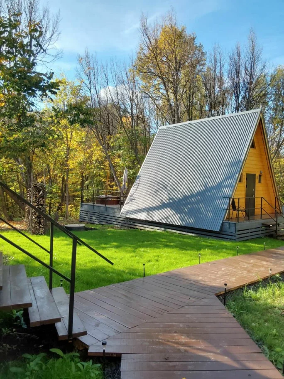 Вид на дом «Загорские дубки»