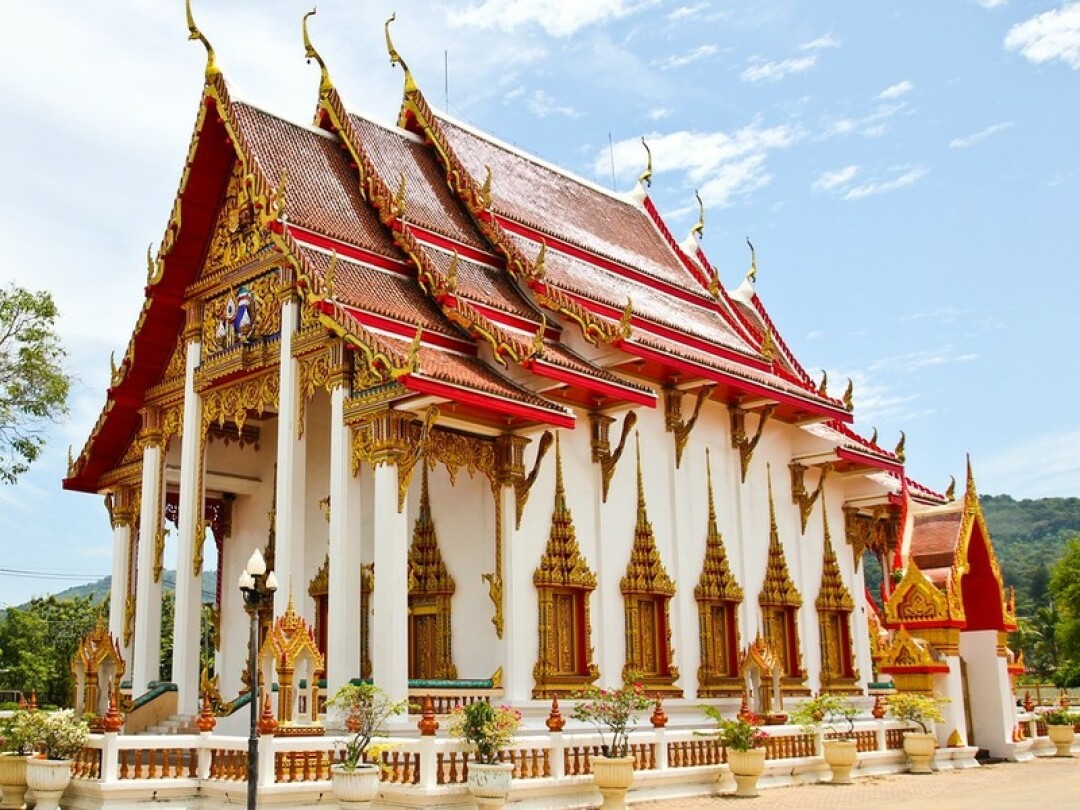 Храм Ват Чалонг в Пхукете