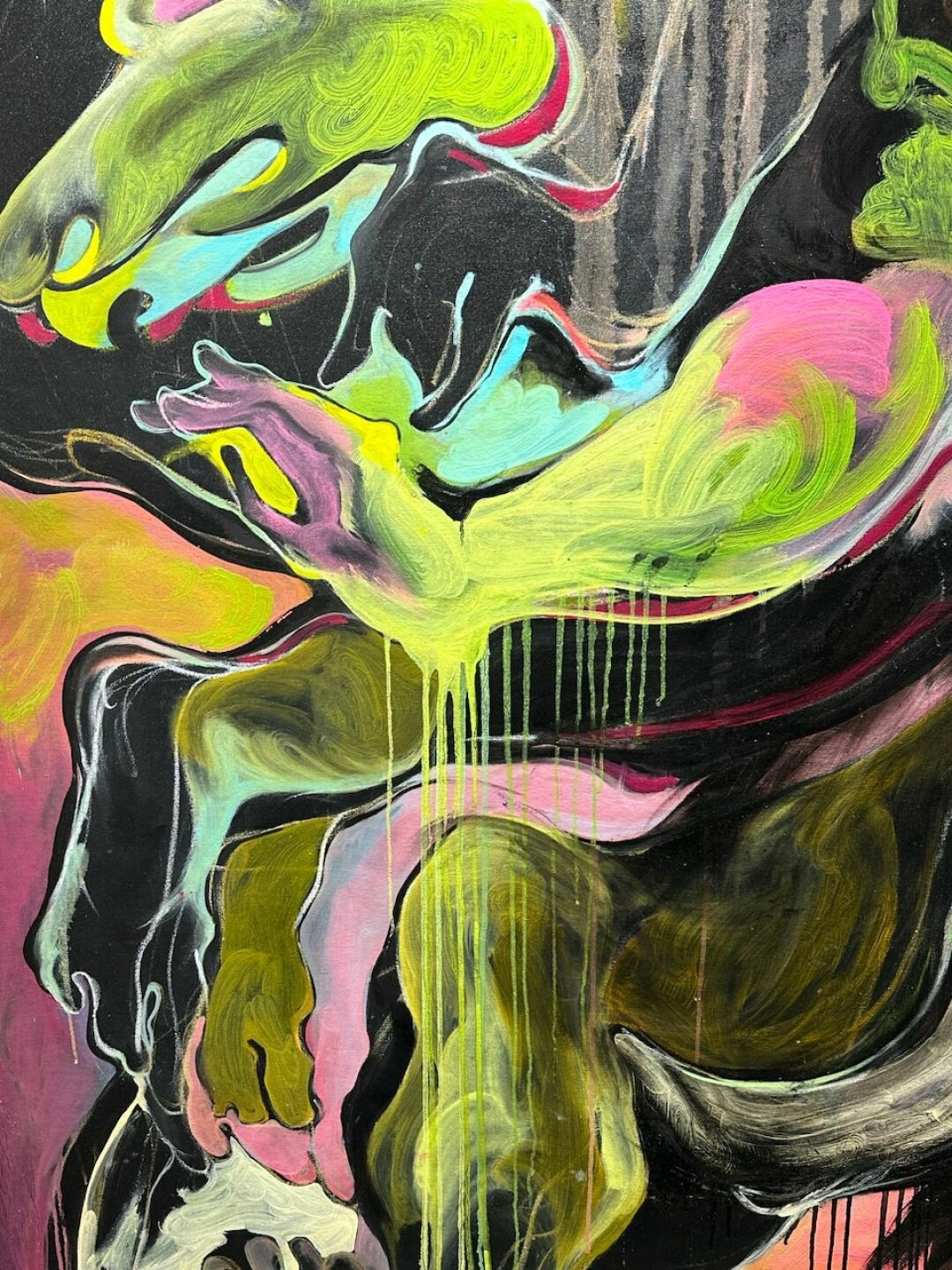 Алиса Горелова, часть квадриптиха из серии «Книга вымышленных существ», 2022 год