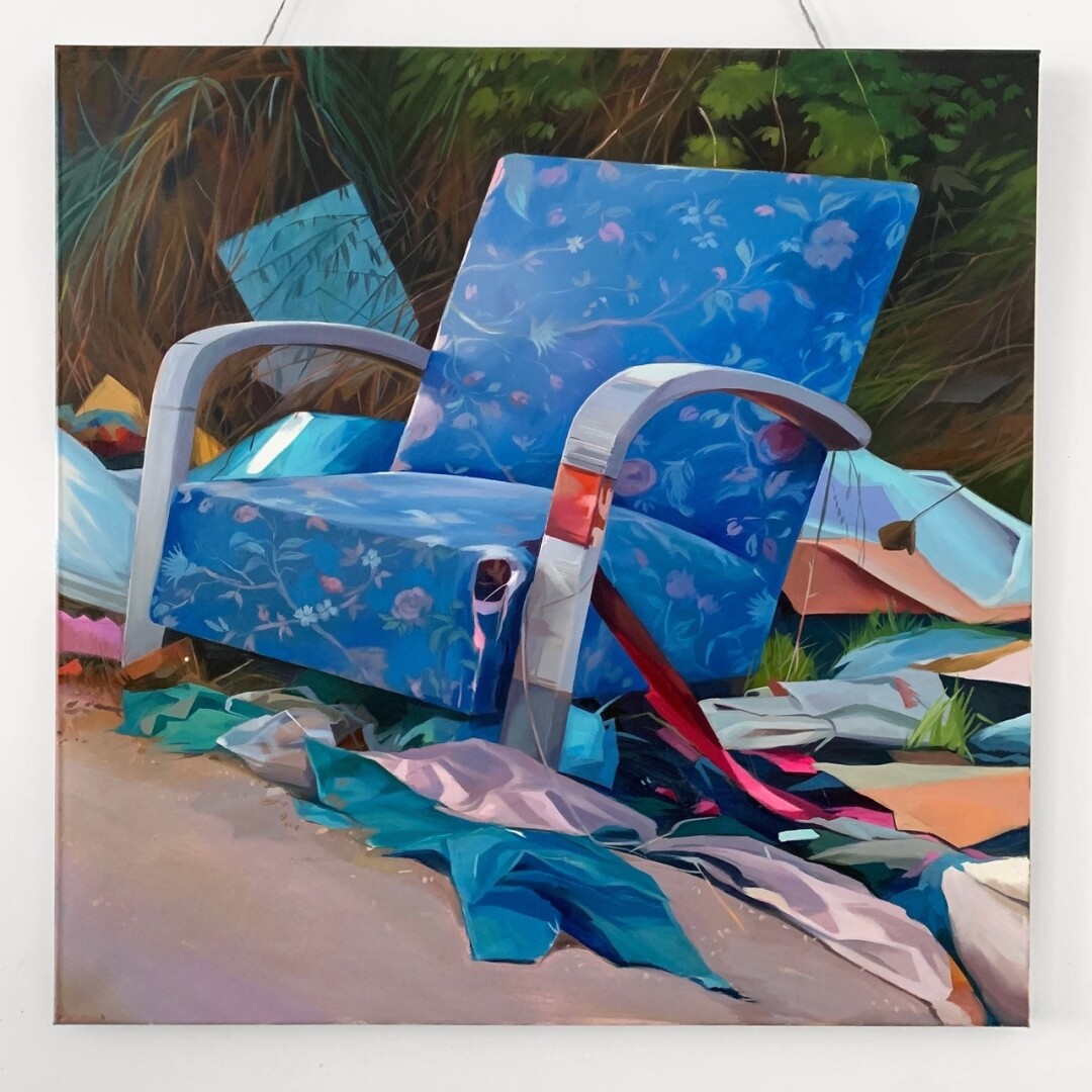 «Cинее кресло», 2024 год