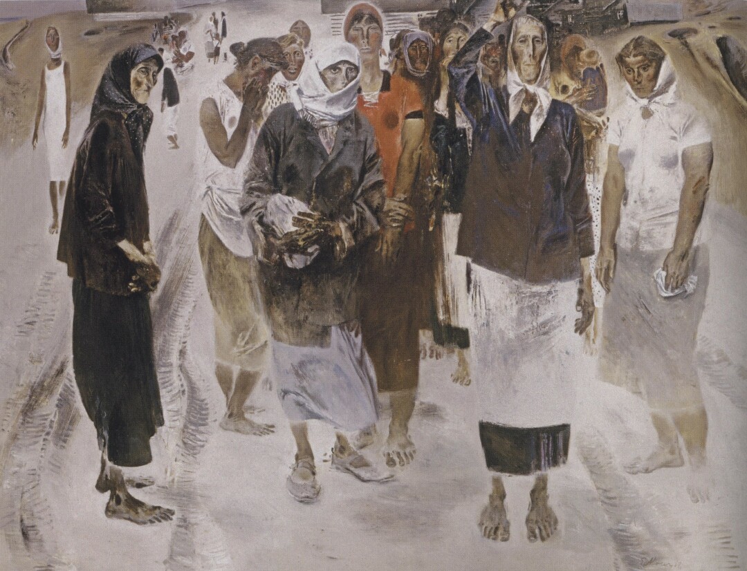 Евсей Моисеенко, «Матери, сестры» 1967 год