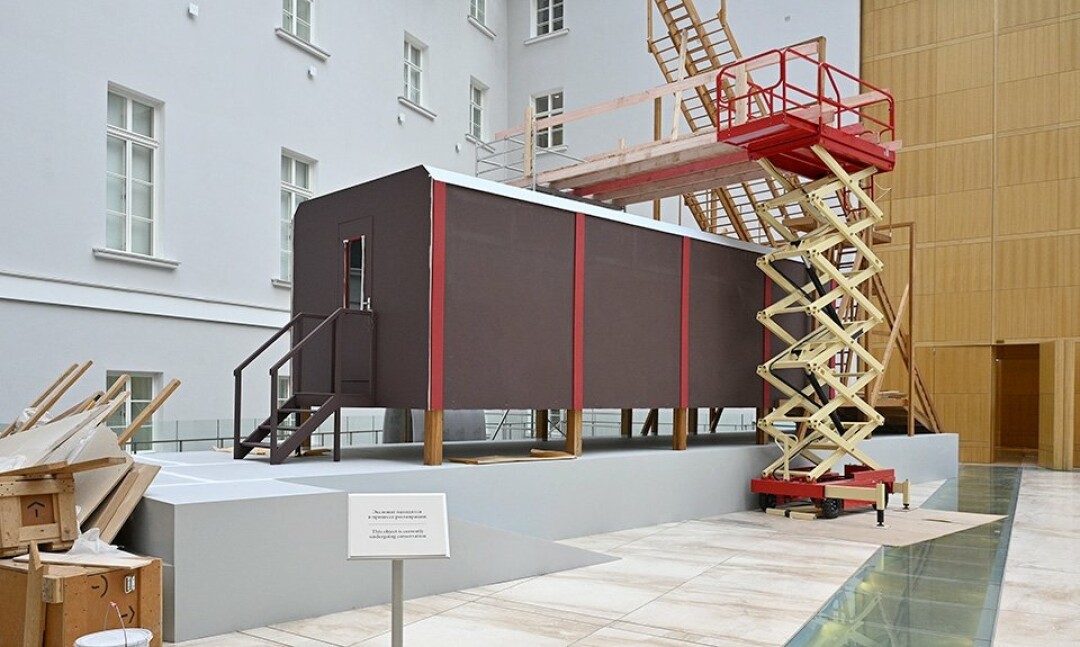 Кадры с реставрации