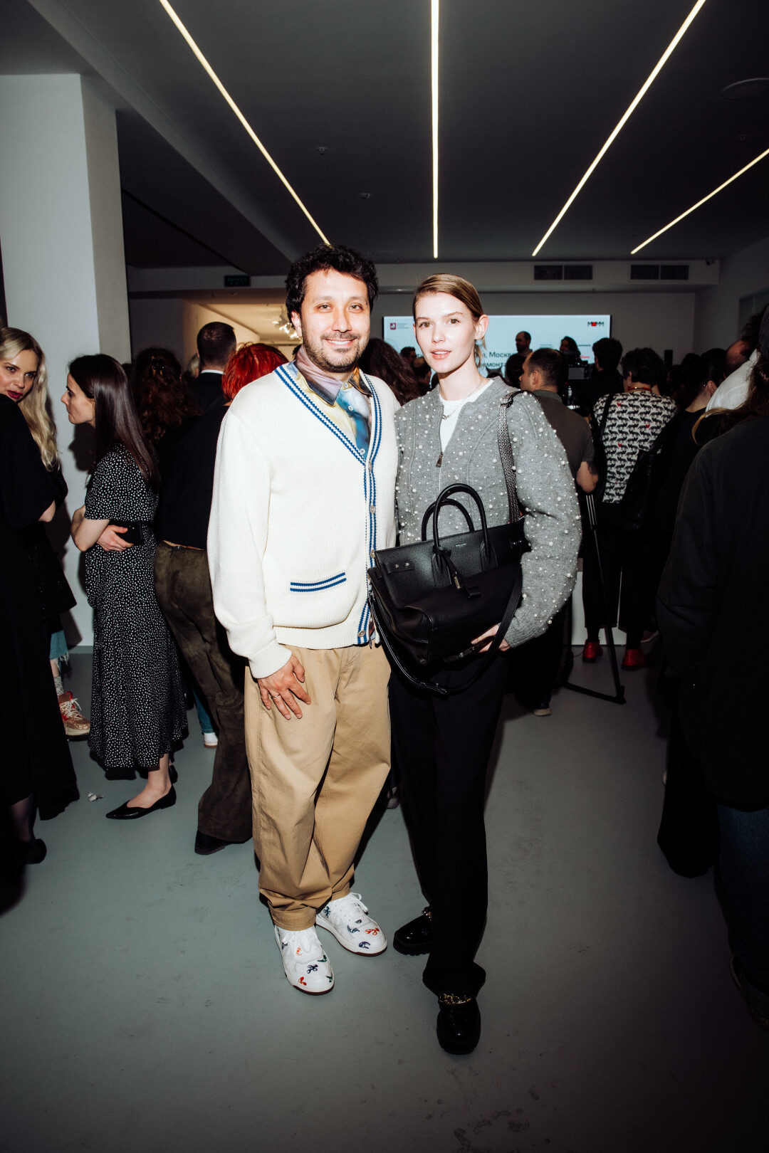 Константин Анисимов со спутницей