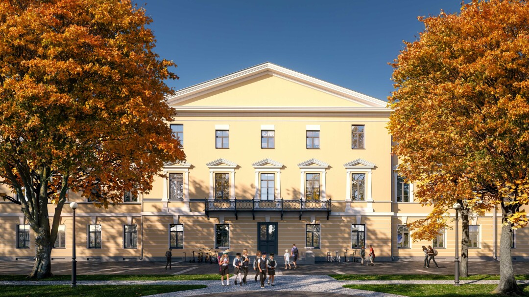 Школа в проекте «Лермонтовский, 54» займет здание Николаевского кавалерийского училища