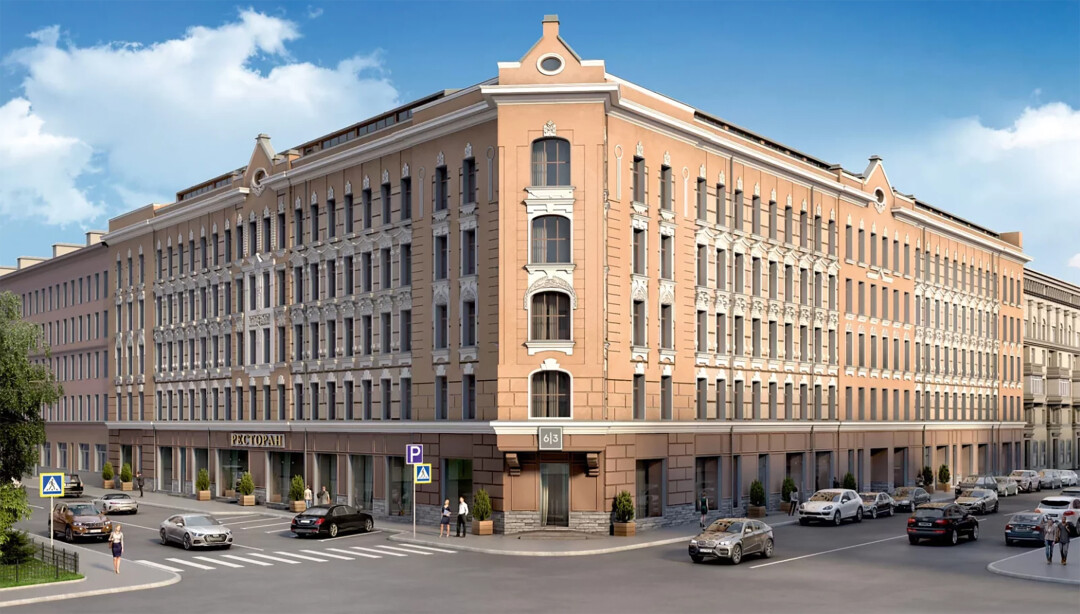 Бутик-отель и клубные резиденции в «Проекте 6|3» неподалеку от Петропавловской крепости