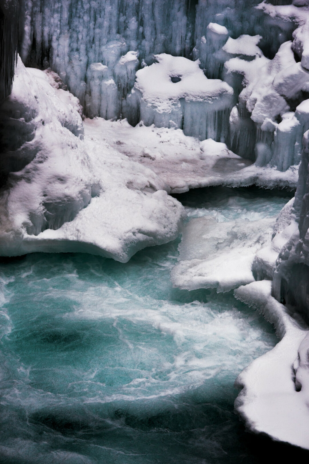 Хан Санг Пиль, «Водопад Атабаска 01. Национальный парк Джаспер, Канада», 2021 год