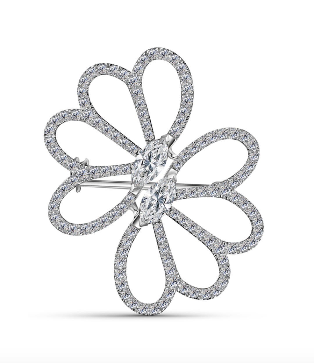 Брошь Alrosa Diamonds, 682 400 руб.