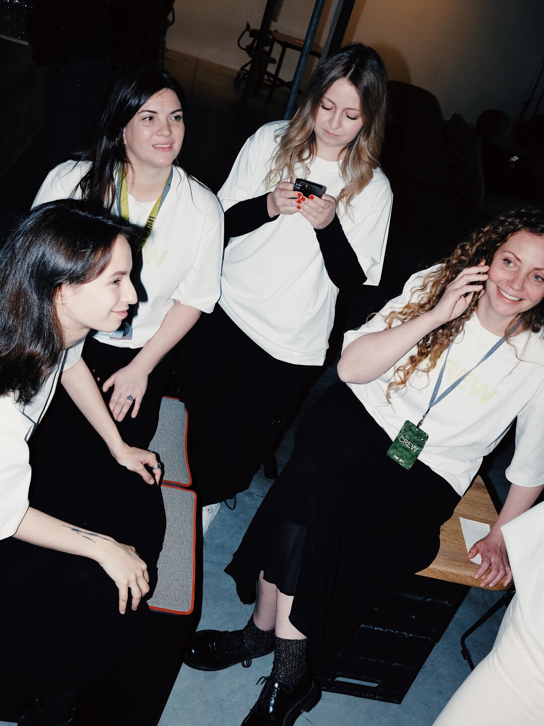 Мария Тарнавская. Полина Чудинова, Дуся Горбовская, Евгения Шкловер