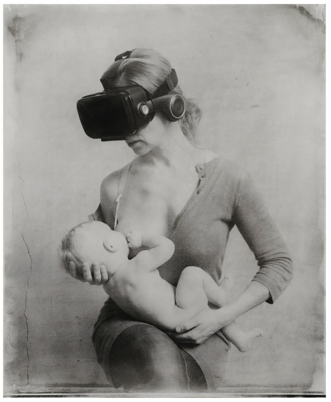 Григорий Майофис. «Цифровая». Из серии Mixed Reality. 2019–2022. Courtesy Marina Gisich Gallery